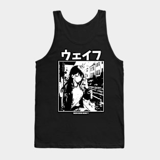 Anime Girl Japan Streetwear Manga Aesthetic Tank Top